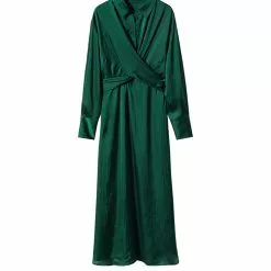 Mango Wrap Shirt Dress -Mango popular store mango 3534 2115146 8