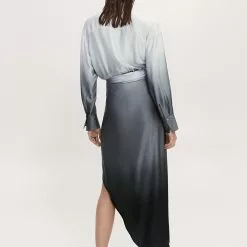 Mango Shirt Dress With Gradient Effect -Mango popular store mango 3536 6225146 2