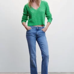 Mango Openwork Knit Sweater -Mango popular store mango 3540 0426336 5