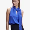 Mango Bow Satin Blouse 2 Mango Bow Satin Blouse -Mango popular store mango 3541 7736336 1