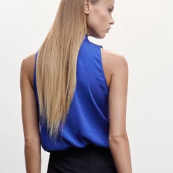 Mango Bow Satin Blouse -Mango popular store mango 3541 7736336 3