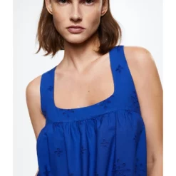 Mango 100% Cotton Midi Dress -Mango popular store mango 3547 4150826 3