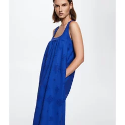 Mango 100% Cotton Midi Dress -Mango popular store mango 3547 4150826 6