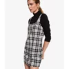 Mango Checked Pinafore Dress -Mango popular store mango 3553 8116626 1