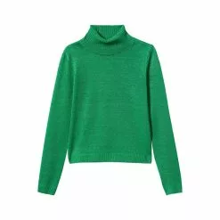 Mango Turtleneck Lurex Sweater -Mango popular store mango 3555 9246336 6