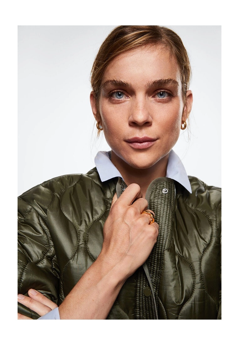 Mango Oversize Quilted Coat 5 Mango Oversize Quilted Coat - Image 3