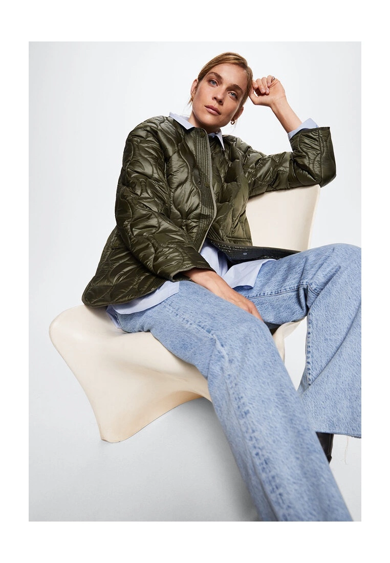 Mango Oversize Quilted Coat 6 Mango Oversize Quilted Coat - Image 4