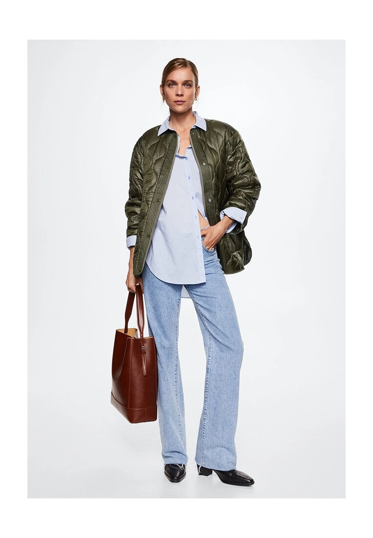 Mango Oversize Quilted Coat 7 Mango Oversize Quilted Coat - Image 5