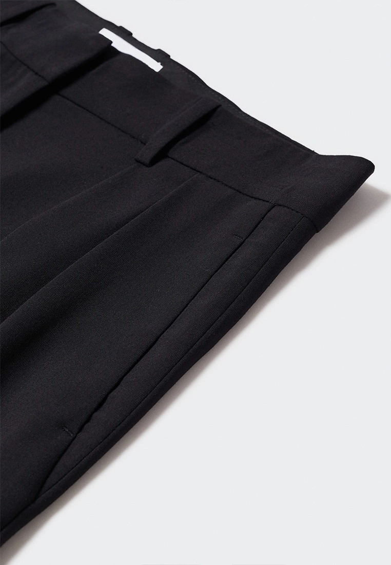 Mango Wide Leg Pleated Trousers 5 Mango Wide Leg Pleated Trousers - Image 3