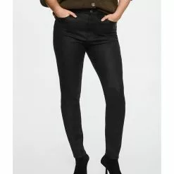 Mango Coated Skinny Push-Up Jeans -Mango popular store mango 3577 5480826 2