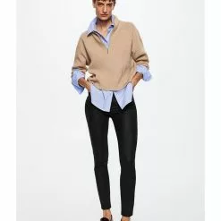 Mango Coated Skinny Push-Up Jeans -Mango popular store mango 3578 5480826 5