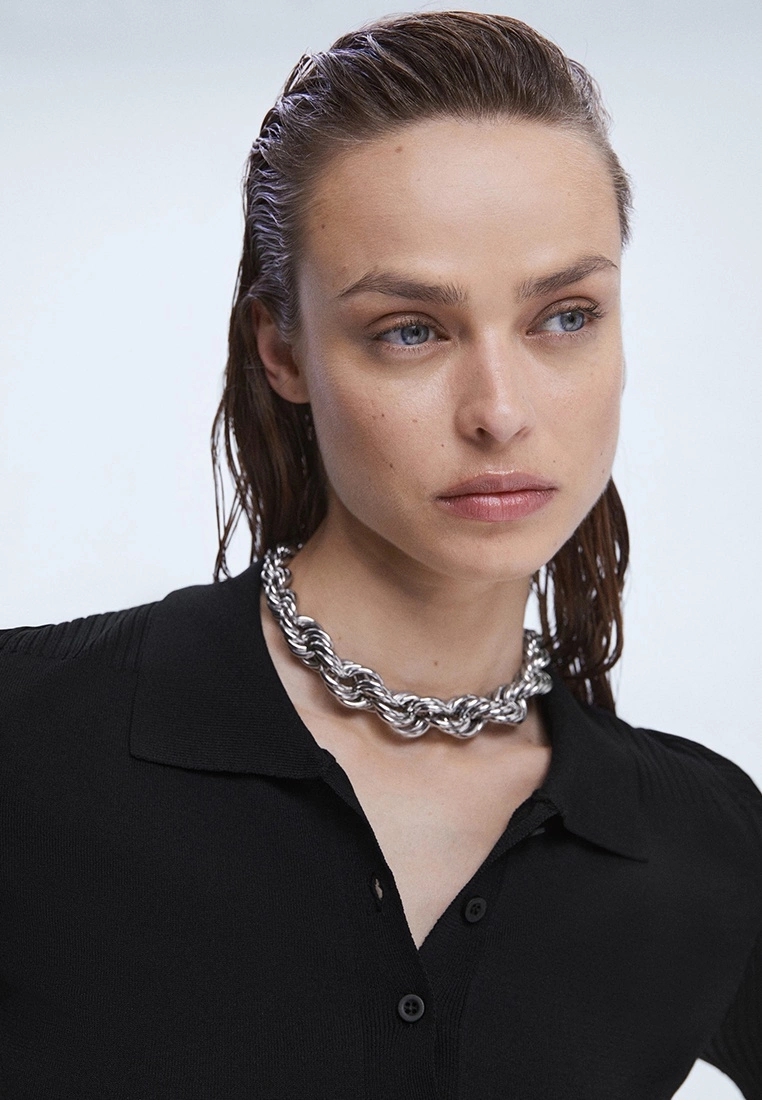 Mango Polo Style Sweater 5 Mango Polo Style Sweater - Image 3