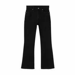Mango Mid-Rise Flared Jeans -Mango popular store mango 3621 4830826 7