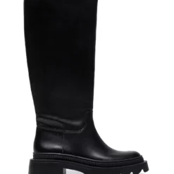 Mango High Boots With Track Sole