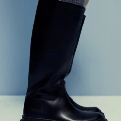 Mango High Boots With Track Sole 12 Mango High Boots With Track Sole -Mango popular store mango 3623 1080036 5