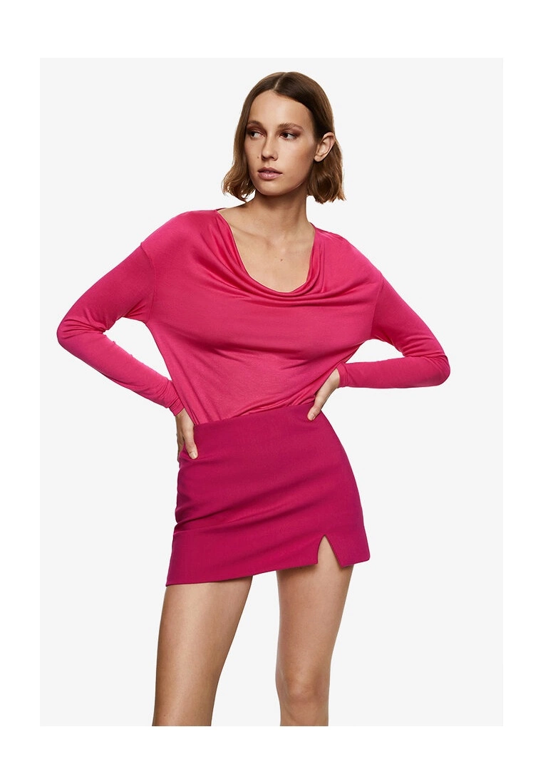 Mango Detail Neck Top 3 Mango Detail Neck Top