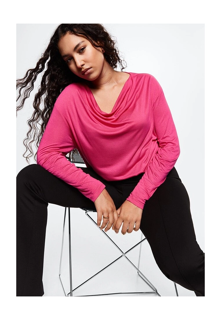 Mango Detail Neck Top 4 Mango Detail Neck Top - Image 2