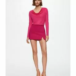 Mango Detail Neck Top 14 Mango Detail Neck Top -Mango popular store mango 3631 8048526 5