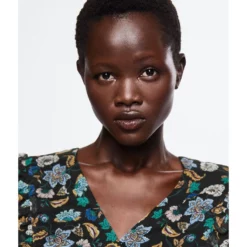 Mango Floral Chiffon Dress 14 Mango Floral Chiffon Dress -Mango popular store mango 3644 4780826 4