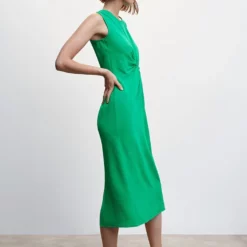 Mango Knot Front Dress 9 Mango Knot Front Dress -Mango popular store mango 3650 8432536 4