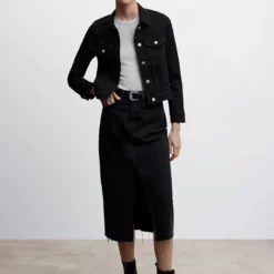 Mango Pocketed Denim Jacket -Mango popular store mango 3651 9052536 4