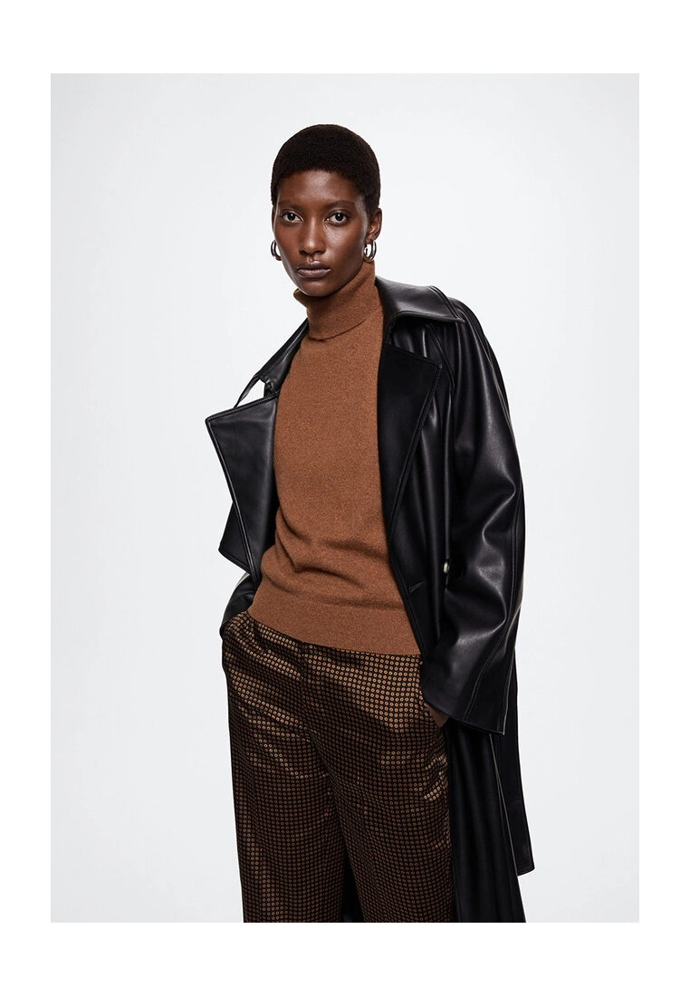 Mango Satin Printed Trousers 7 Mango Satin Printed Trousers - Image 5