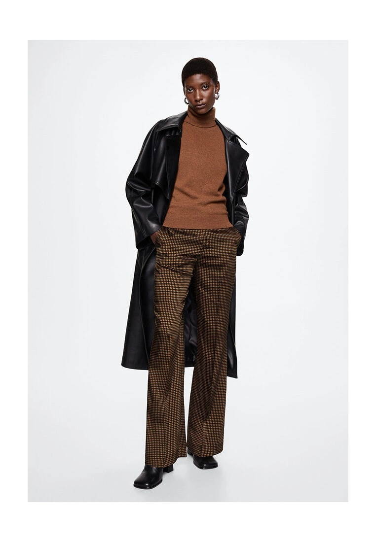 Mango Satin Printed Trousers 8 Mango Satin Printed Trousers - Image 6