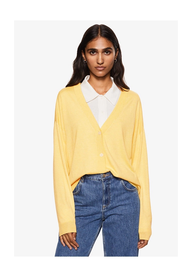 Mango Fine-Knit Cardigan 3 Mango Fine-Knit Cardigan
