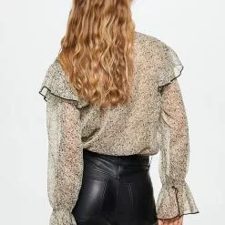 Mango Floral Ruffled Blouse 7 Mango Floral Ruffled Blouse -Mango popular store mango 3678 9532536 2