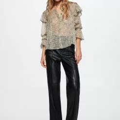 Mango Floral Ruffled Blouse 9 Mango Floral Ruffled Blouse -Mango popular store mango 3678 9532536 4