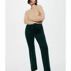 Mango Flared Corduroy Trousers -Mango popular store mango 3681 2280926 7