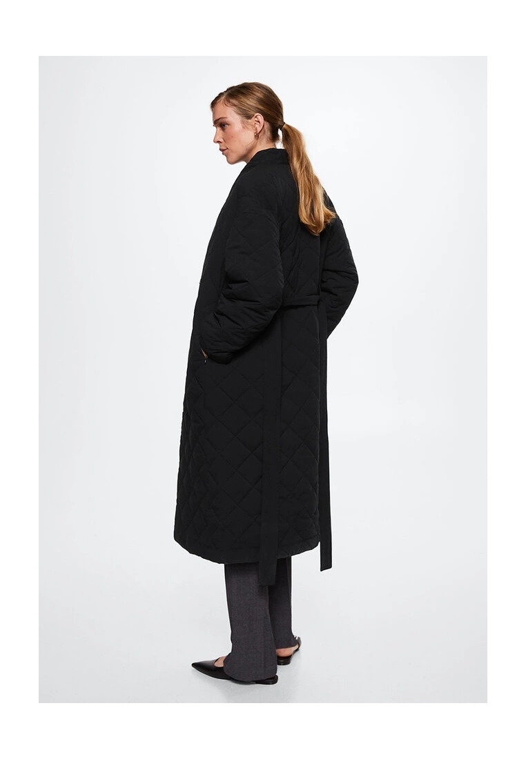 Mango Oversize Quilted Coat 4 Mango Oversize Quilted Coat - Image 2