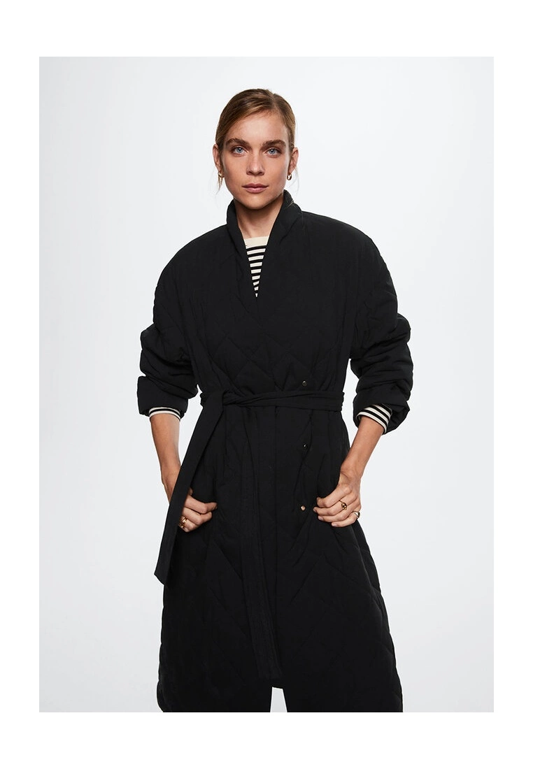 Mango Oversize Quilted Coat 6 Mango Oversize Quilted Coat - Image 4
