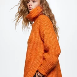 Mango Oversized Perkins Neck Sweater -Mango popular store mango 3700 7226336 4