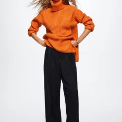 Mango Oversized Perkins Neck Sweater -Mango popular store mango 3701 7226336 5