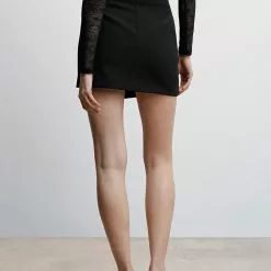 Mango Wrap Mini Skirt 9 Mango Wrap Mini Skirt -Mango popular store mango 3709 5226336 2