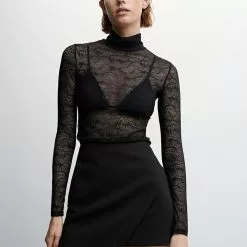 Mango Wrap Mini Skirt 11 Mango Wrap Mini Skirt -Mango popular store mango 3710 5226336 4