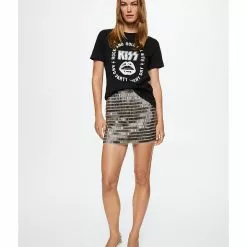 Mango Kiss T-Shirt -Mango popular store mango 3713 2970926 4