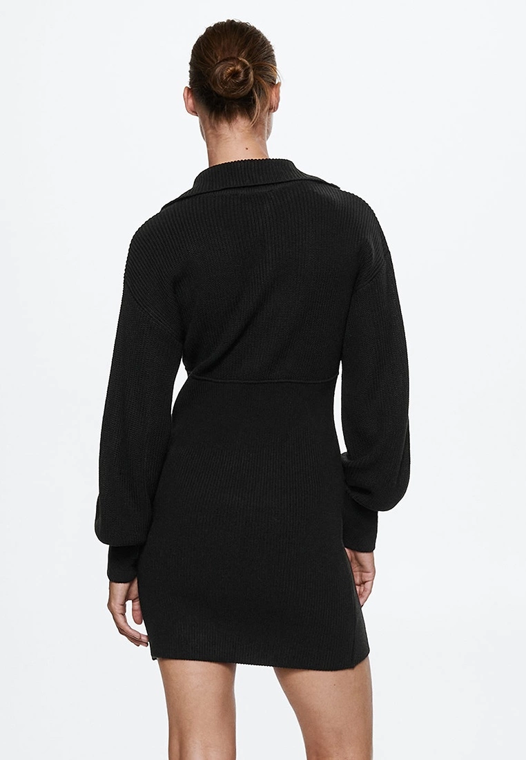 Mango Zipper Neck Dress 4 Mango Zipper Neck Dress - Image 2