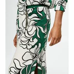 Mango Printed Satin Skirt 10 Mango Printed Satin Skirt -Mango popular store mango 3736 4754126 3