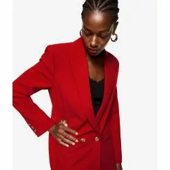 Mango Structured Lapels Blazer