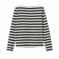 Mango Striped 100% Cotton T-Shirt -Mango popular store mango 3751 6880926 6