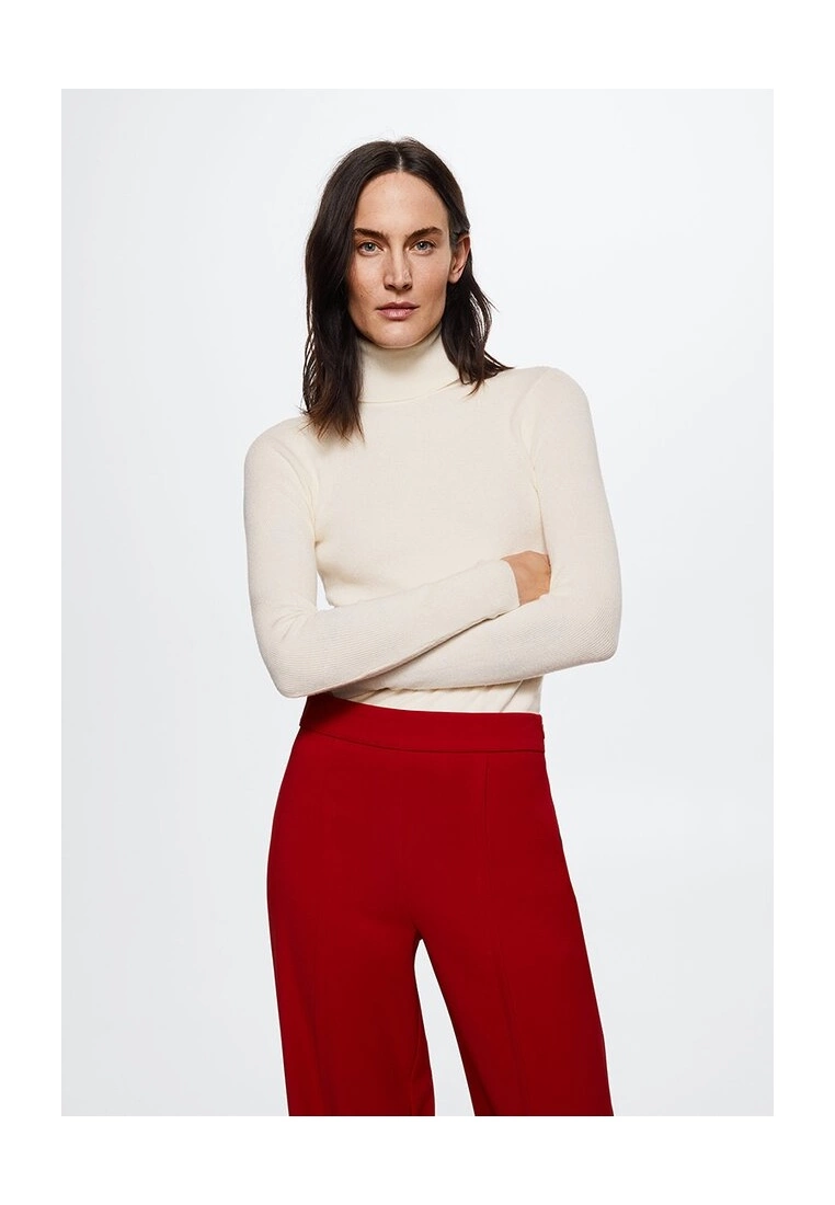 Mango Wide Leg Suit Trousers 6 Mango Wide Leg Suit Trousers - Image 4