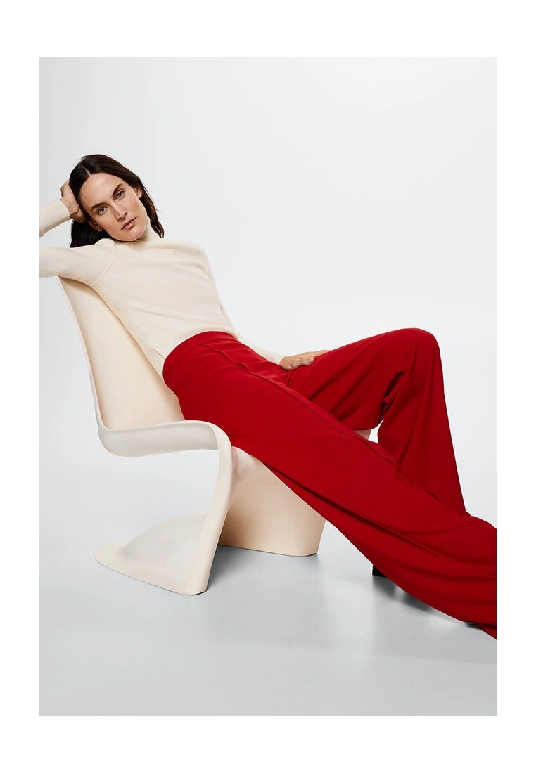 Mango Wide Leg Suit Trousers 7 Mango Wide Leg Suit Trousers - Image 5