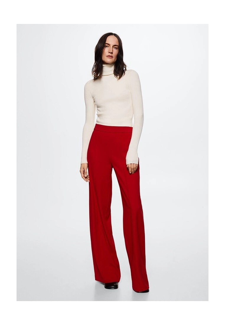 Mango Wide Leg Suit Trousers 8 Mango Wide Leg Suit Trousers - Image 6