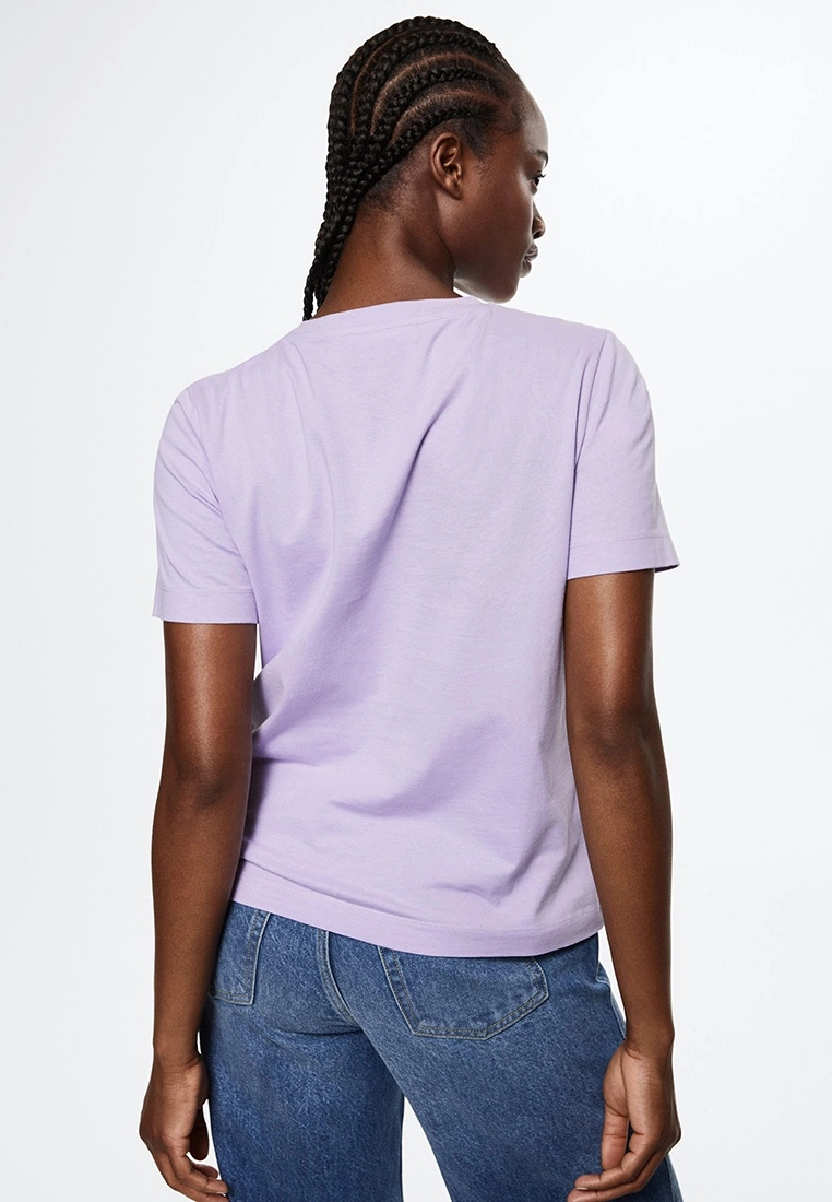 Mango 100% Cotton T-Shirt 4 Mango 100% Cotton T-Shirt - Image 2