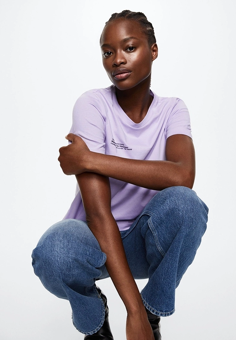 Mango 100% Cotton T-Shirt 6 Mango 100% Cotton T-Shirt - Image 4