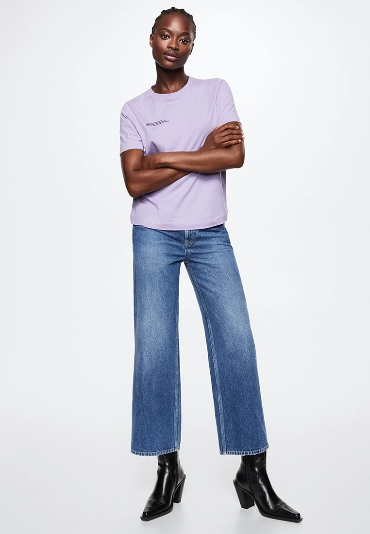 Mango 100% Cotton T-Shirt 7 Mango 100% Cotton T-Shirt - Image 5