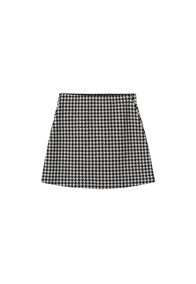 Mango Houndstooth Mini Skirt 10 Mango Houndstooth Mini Skirt - Image 8