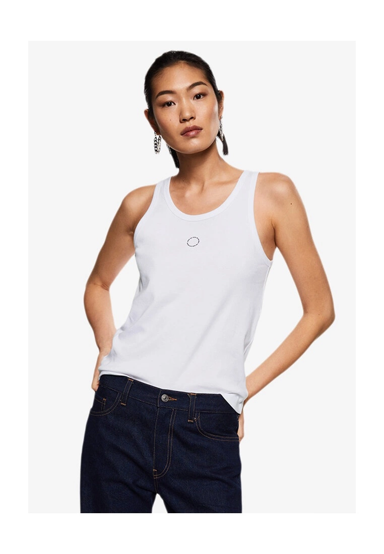 Mango Message Cotton T-Shirt 3 Mango Message Cotton T-Shirt